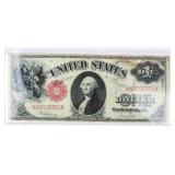 Coin 1917 $1 United States Note in Fine *