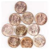 Coin Key Jefferson Nickels Gem BU