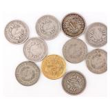 Coin 10 Liberty Nickels 1883 (No Cents)