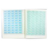 Stamps U.S. Postage 16 Sheets of 3¢ Postage 1950