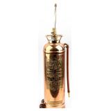 General Copper & Brass Extinguisher Lamp