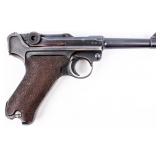 Gun Mauser Luger Semi-Auto Pistol in 9MM