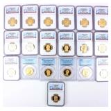 Coin Assorted U.S. Coins 19 Pcs NGC / PCGS