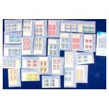 Stamps 25 Commemorative 5¢ Plate Blocks 1960