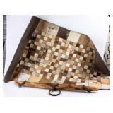 Ox Singletree Hitch Harness & Cowhide Rug