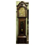 Furniture Antique Tall Case Grandfather Clock