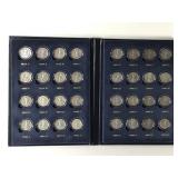 32 Walking Liberty Half Dollars w/Book