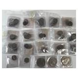 60 Mixed Coins Eisenhour $1 Buffalo Nickel & More