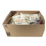 Large Box of Loose U.S. and International Stamps