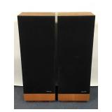 Polk Audio Large Wood Cabinet Floor Speaker Pair