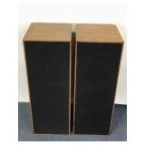 Pair of Unmarked Speaker Cabinets