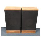 Pair of Vintage Advent Speaker Cabinets