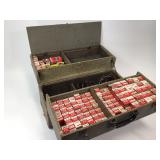 Vtg Zenith Case w/ 90+ RCA Electron Tubes & More