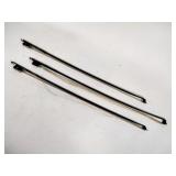 Three Violin Bows - Various States of Repair