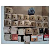 Lot of US Army 2V12A6GT Vacuum Tubes & More