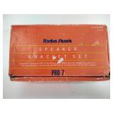 Vintage Radio Shack Speaker Bracket Set Pro 7