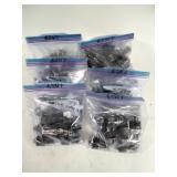 Lot of Six Bags of 65N7 Vintage Loose Vac Tubes