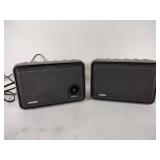 Pair of Bose Video Roommate Powered Speakers