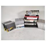 CD cases, Recordable CDs, 9 Books