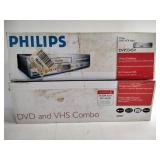 Phillips DVD/VCR Player in Box