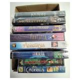 Lot of 8 Kids / Disney VHS Many NRFB