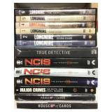 Tv DVD Crime Longmire NCIS House of Cards Boxes