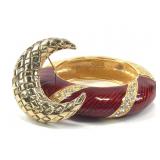 JBK Bangle & Crescent Moon Brooch