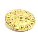 MMA Babylon Sun Disk Pin