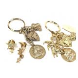 Kirks Folly Keychains & Pins - 4 Items