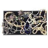 Group of Costume Jewelry Necklaces & Bracelets