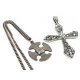 Vtg Acolyte Pendant w/ Sterling Chain + More