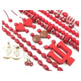 IU & Red Game Day Jewelry