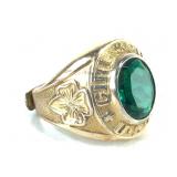 Vintage Gold-Filled Girl Scout Ring