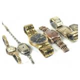 Group Of 6 Vtg Watches - Bulova, Seiko, Wittnauer+