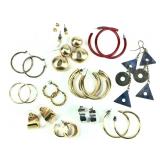 12 Pairs Of Hoop Earrings & More
