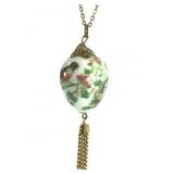 Robin w/ Nest Drop Pendant on Chain