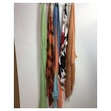 5 Scarves w/ Simple Patterns - Blue Pacific & Rai