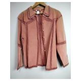 IDI By Mathew Pink Leather Jacket - S