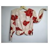 M.S Private Label Silk Long Sleeve Blouse - 38