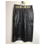 Fashion Shop Leather Pencil Skirt - 10