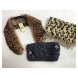 Leopard Print Scarf, Knit Headband & More