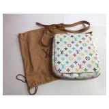 Louis Vuitton Leather Bag w/ Strap & More