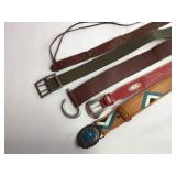 5 Neutral Tone Leather belts