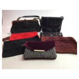 7 Assorted Handbags - Trotters, Saber, Daveys