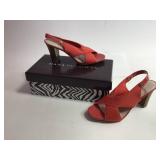 Pair Of Dana Buchman Coral High Heels - 8