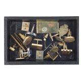 Group Of Mens Jewelry - Tie Clips,Cufflinks & Pins