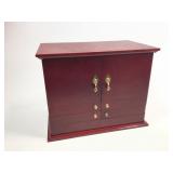 Wood Dresser Top Jewelry Case