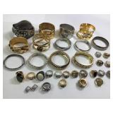 30+ Bangles, Clip-On Earrings & Rings