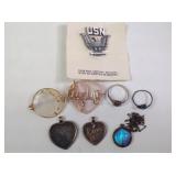 Misc. Group - Sterling Ring, USN Pin & More
