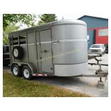 2005 2 Axle Corn-Pro Horse Trailer SB-14 6S